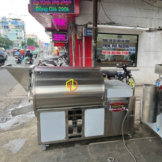 Máy rang gạo 80kg