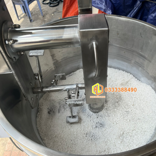 Máy Rang Muối Bằng Gas 15kg