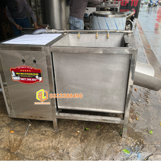 Máy Rửa Rau Củ Inox Công Nghiệp 