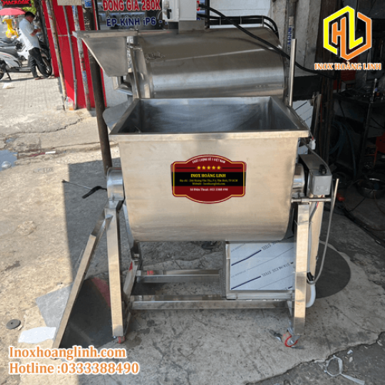 Máy Trộn Thịt Nằm Ngang