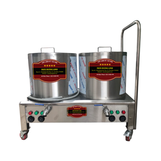 Bộ Nồi Nấu Phở Đôi 50 Lít