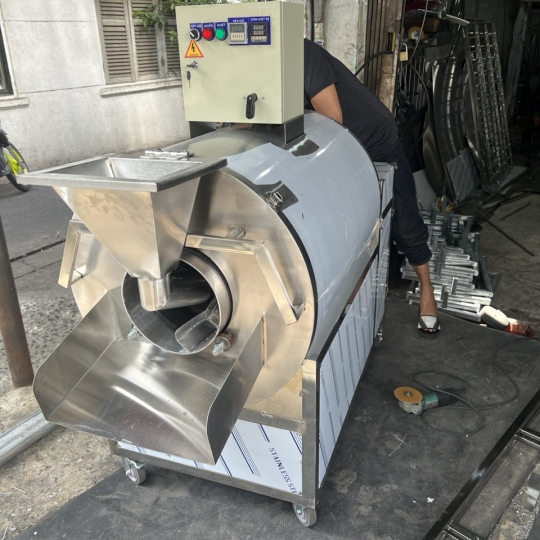 Máy Rang Hạt Điều 
