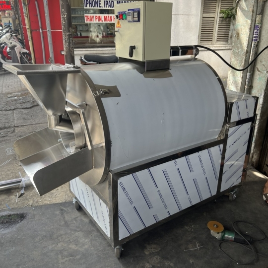 Máy Rang Hạt Điều 